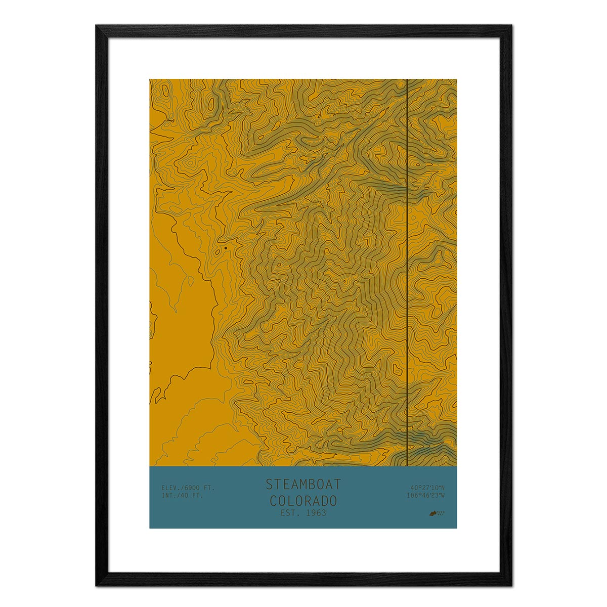 Steamboat, Colorado - Muir Way - TOPO Series