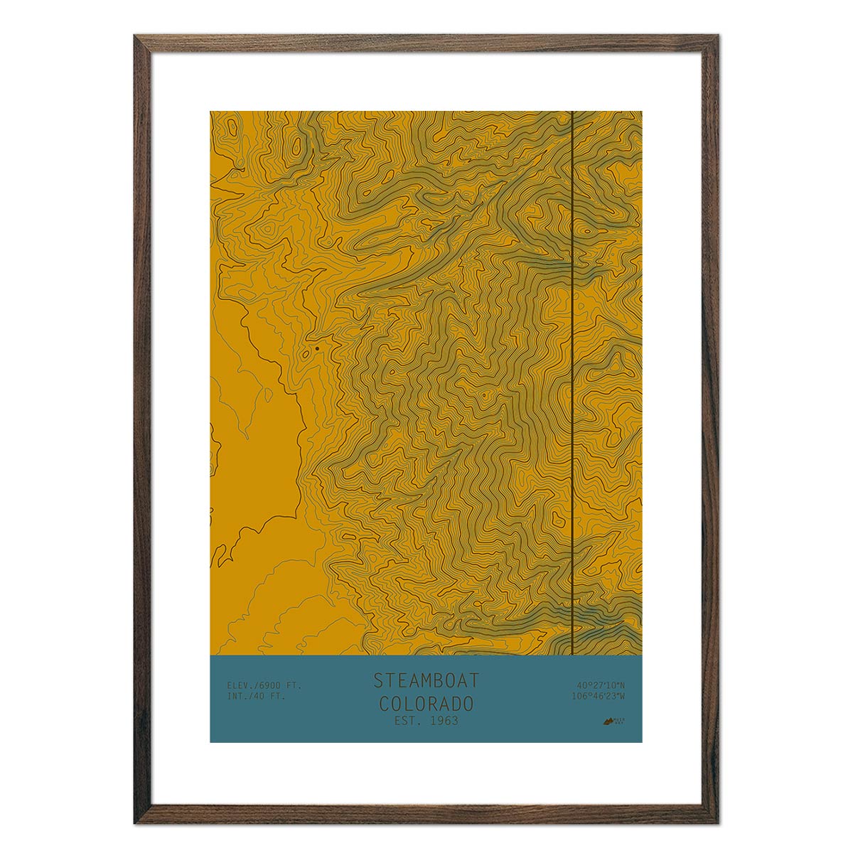 Steamboat, Colorado - Muir Way - TOPO Series