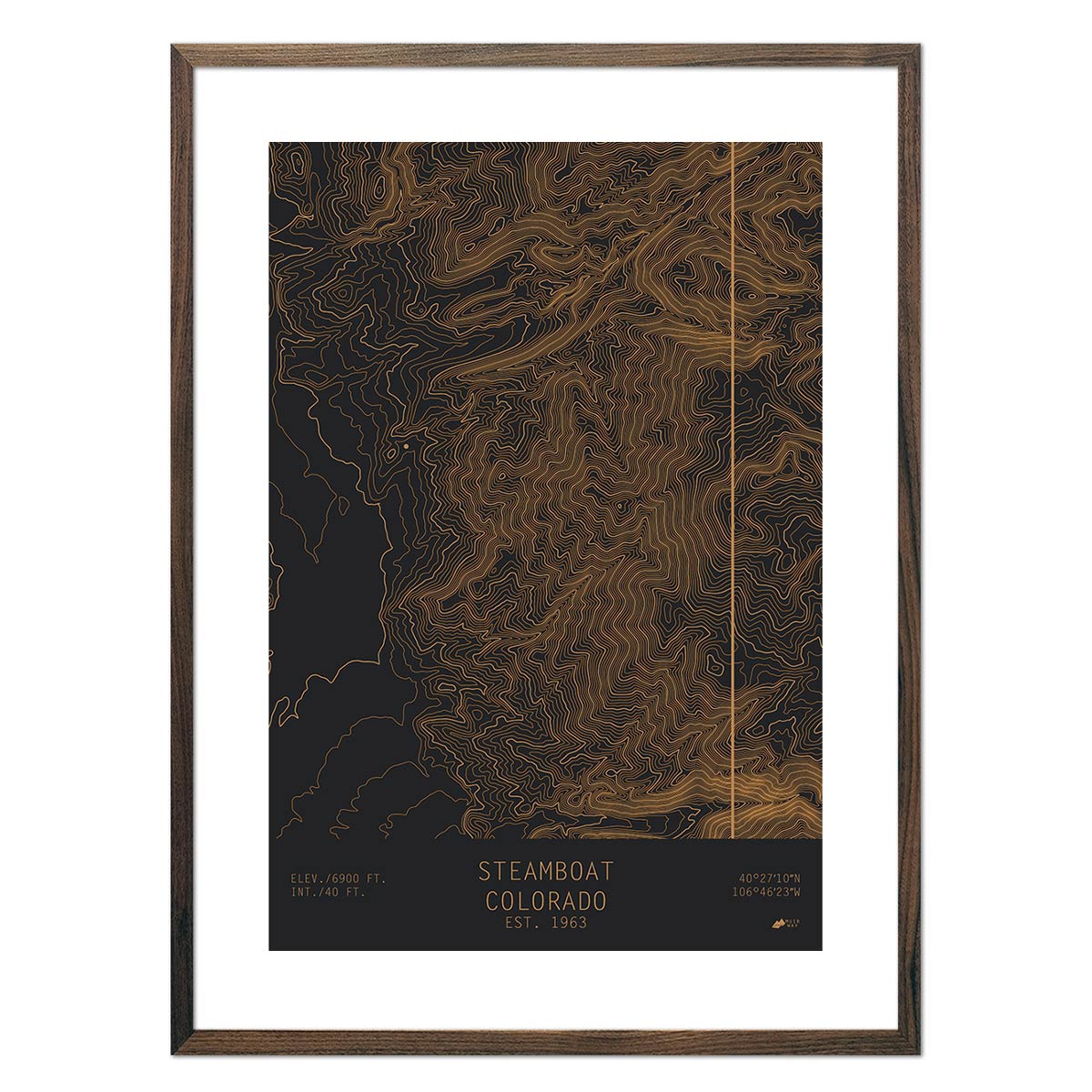 Steamboat, Colorado - Muir Way - TOPO Series