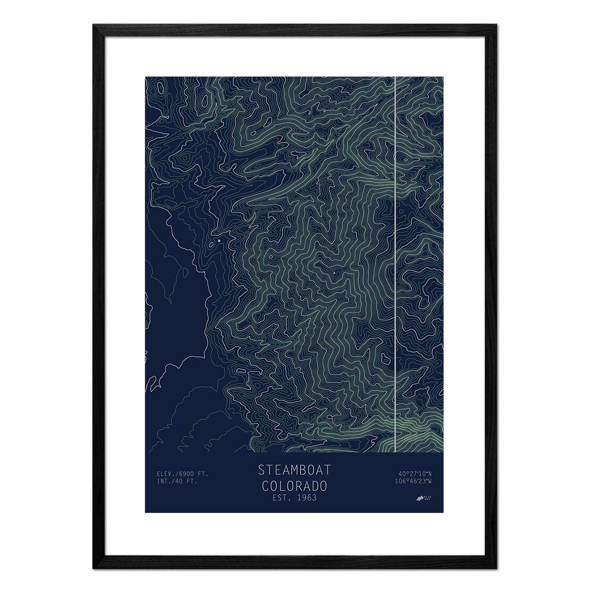 Steamboat, Colorado - Muir Way - TOPO Series