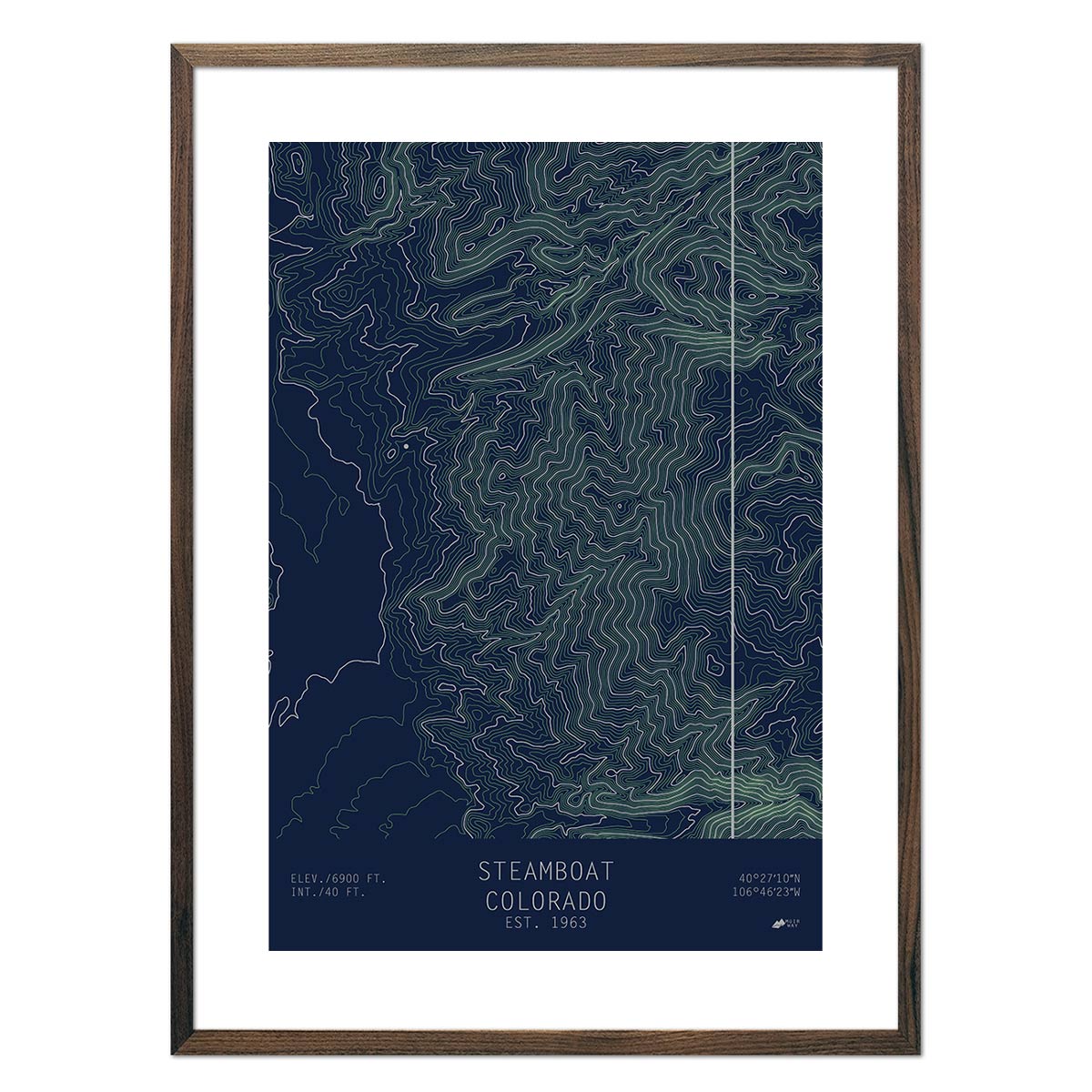Steamboat, Colorado - Muir Way - TOPO Series