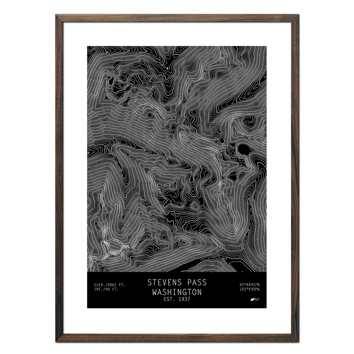 Stevens Pass, Washington - Muir Way - TOPO Series