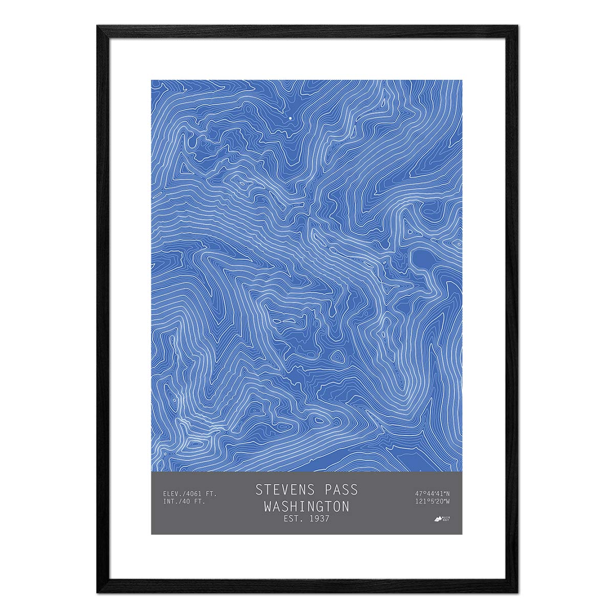 Stevens Pass, Washington - Muir Way - TOPO Series
