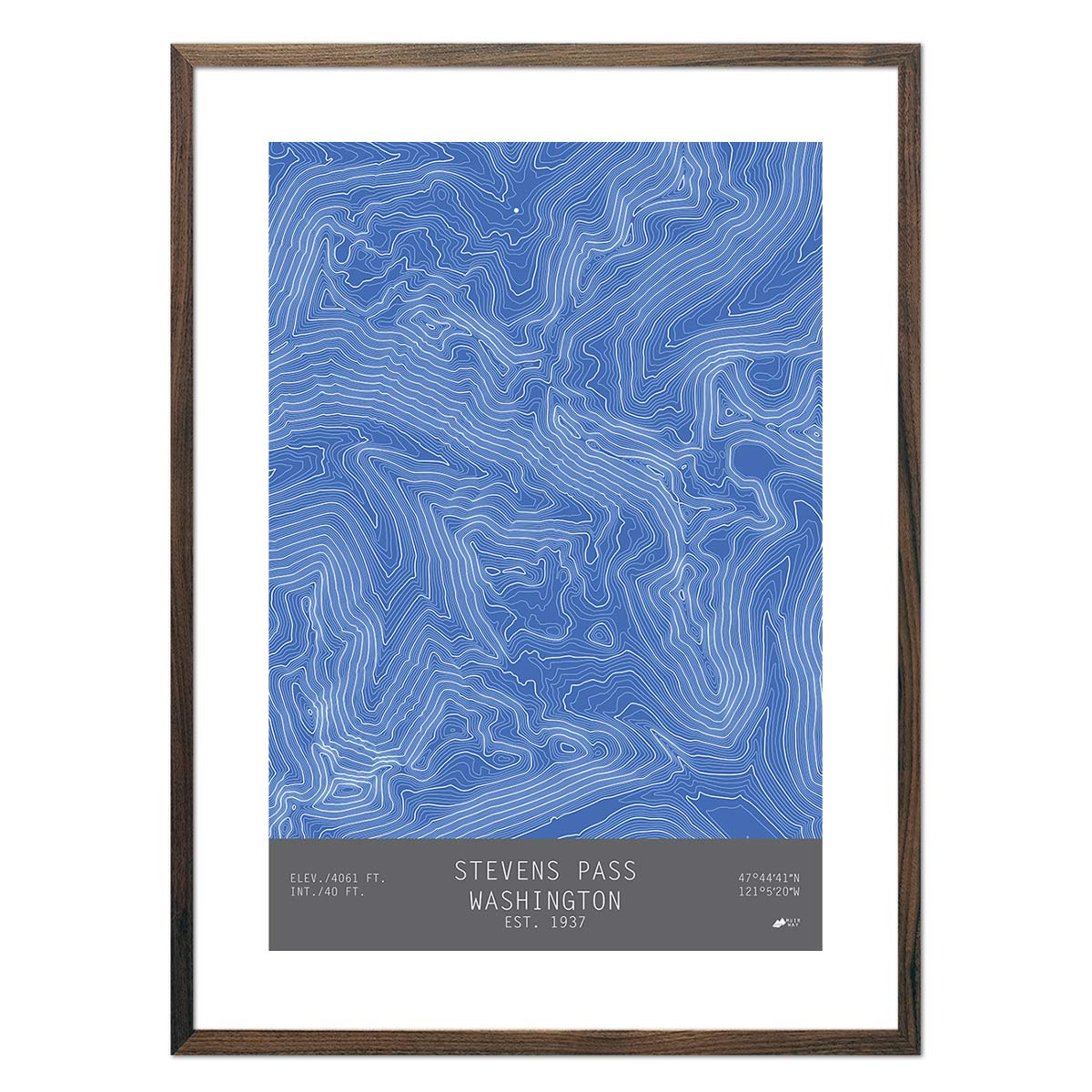 Stevens Pass, Washington - Muir Way - TOPO Series