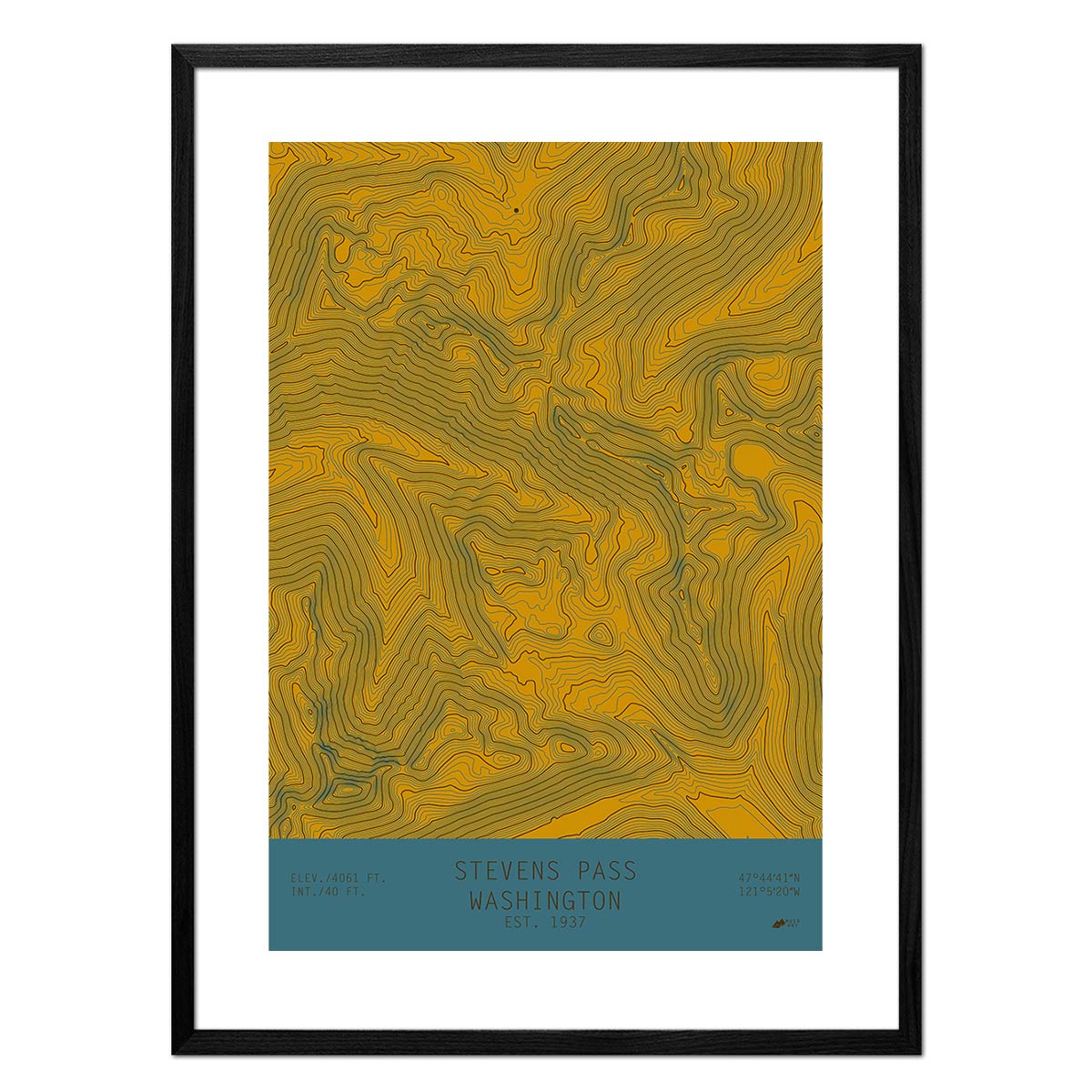 Stevens Pass, Washington - Muir Way - TOPO Series