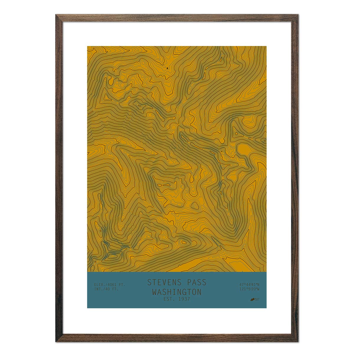 Stevens Pass, Washington - Muir Way - TOPO Series