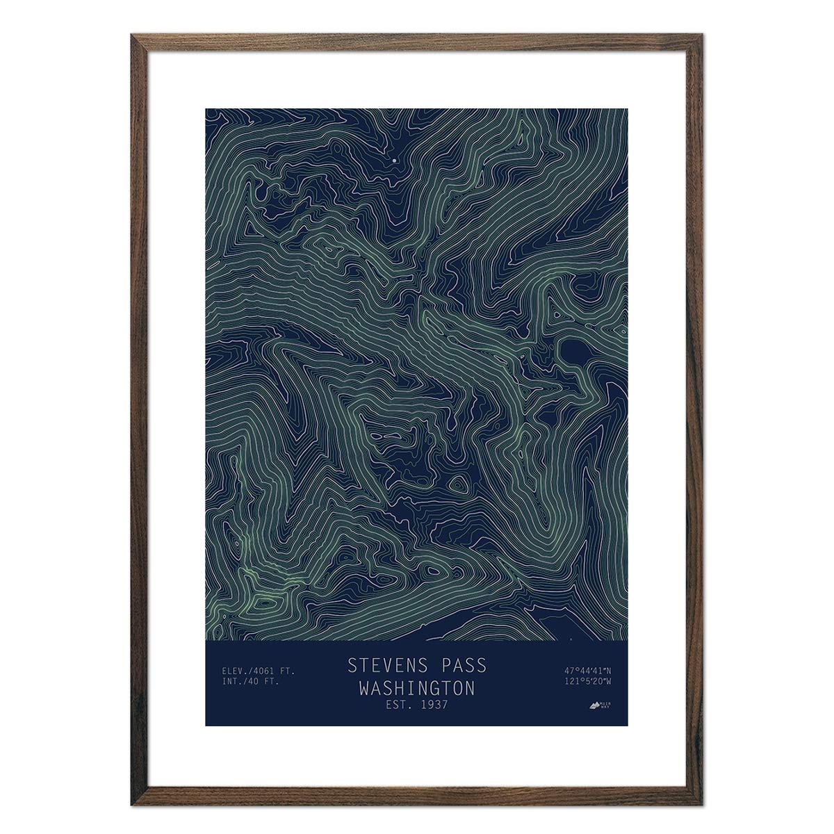 Stevens Pass, Washington - Muir Way - TOPO Series
