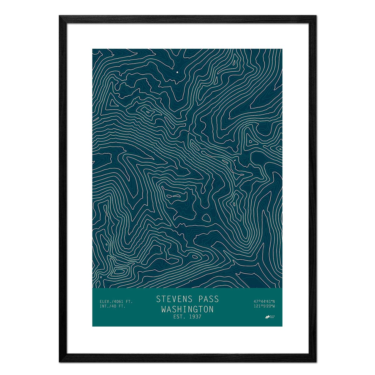 Stevens Pass, Washington - Muir Way - TOPO Series