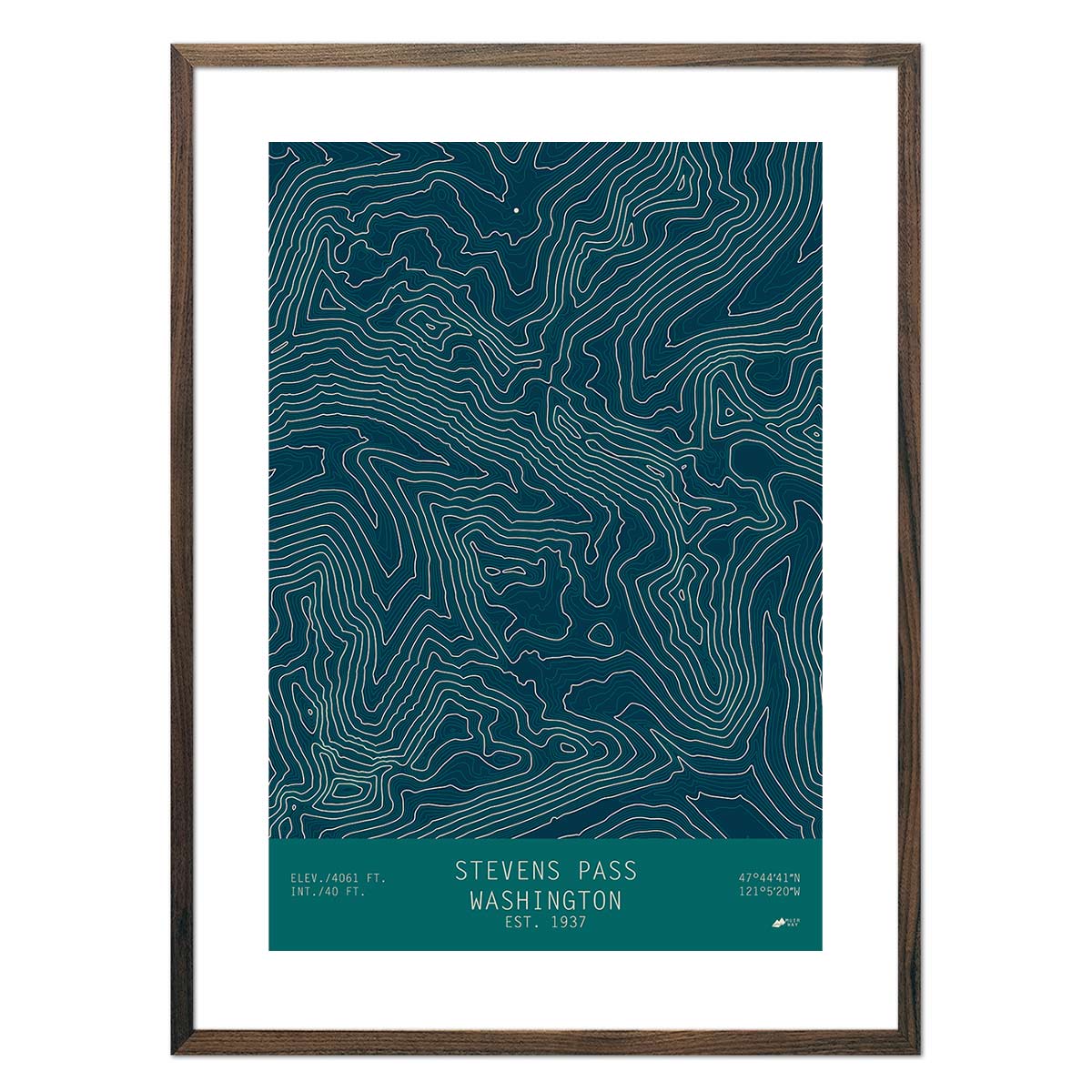 Stevens Pass, Washington - Muir Way - TOPO Series