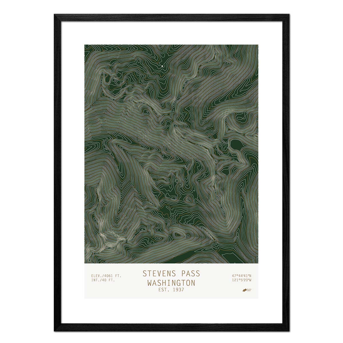 Stevens Pass, Washington - Muir Way - TOPO Series