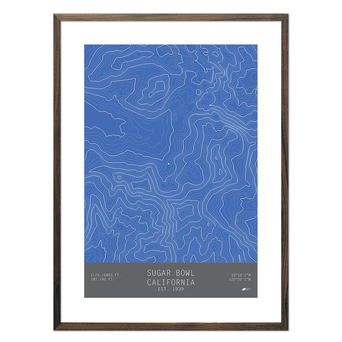 Sugar Bowl, California - Muir Way - TOPO Series