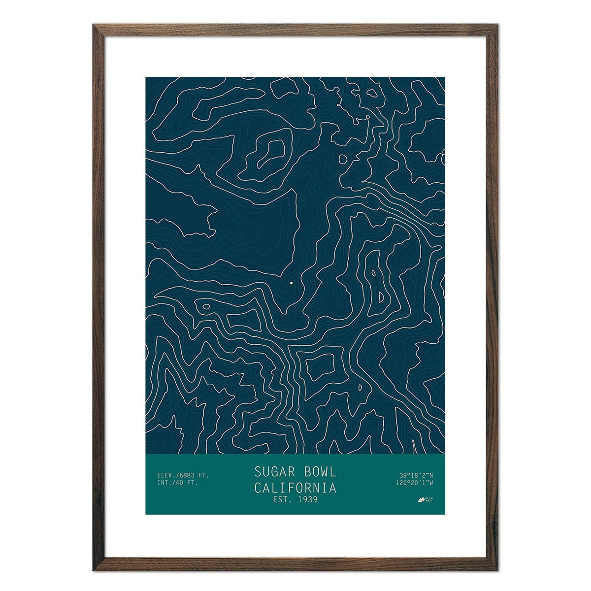 Sugar Bowl, California - Muir Way - TOPO Series
