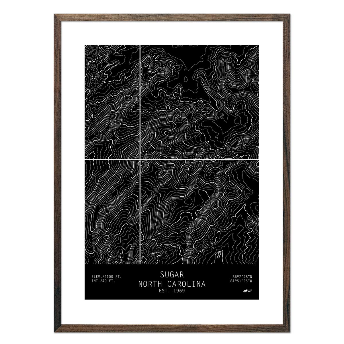 Sugar, North Carolina - Muir Way - TOPO Series