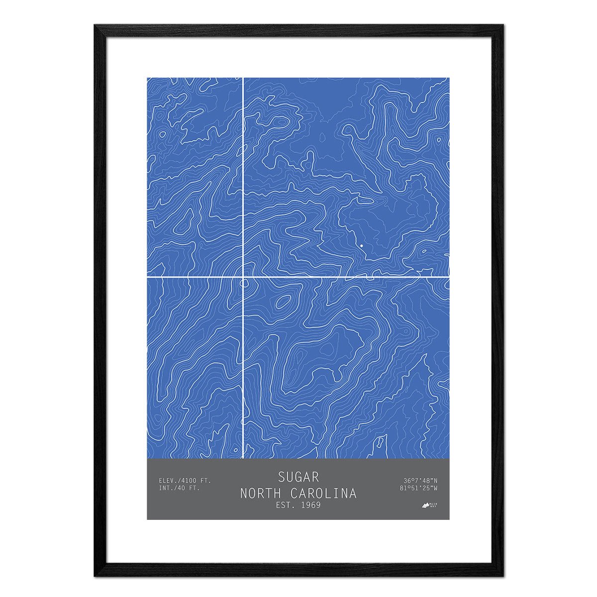 Sugar, North Carolina - Muir Way - TOPO Series