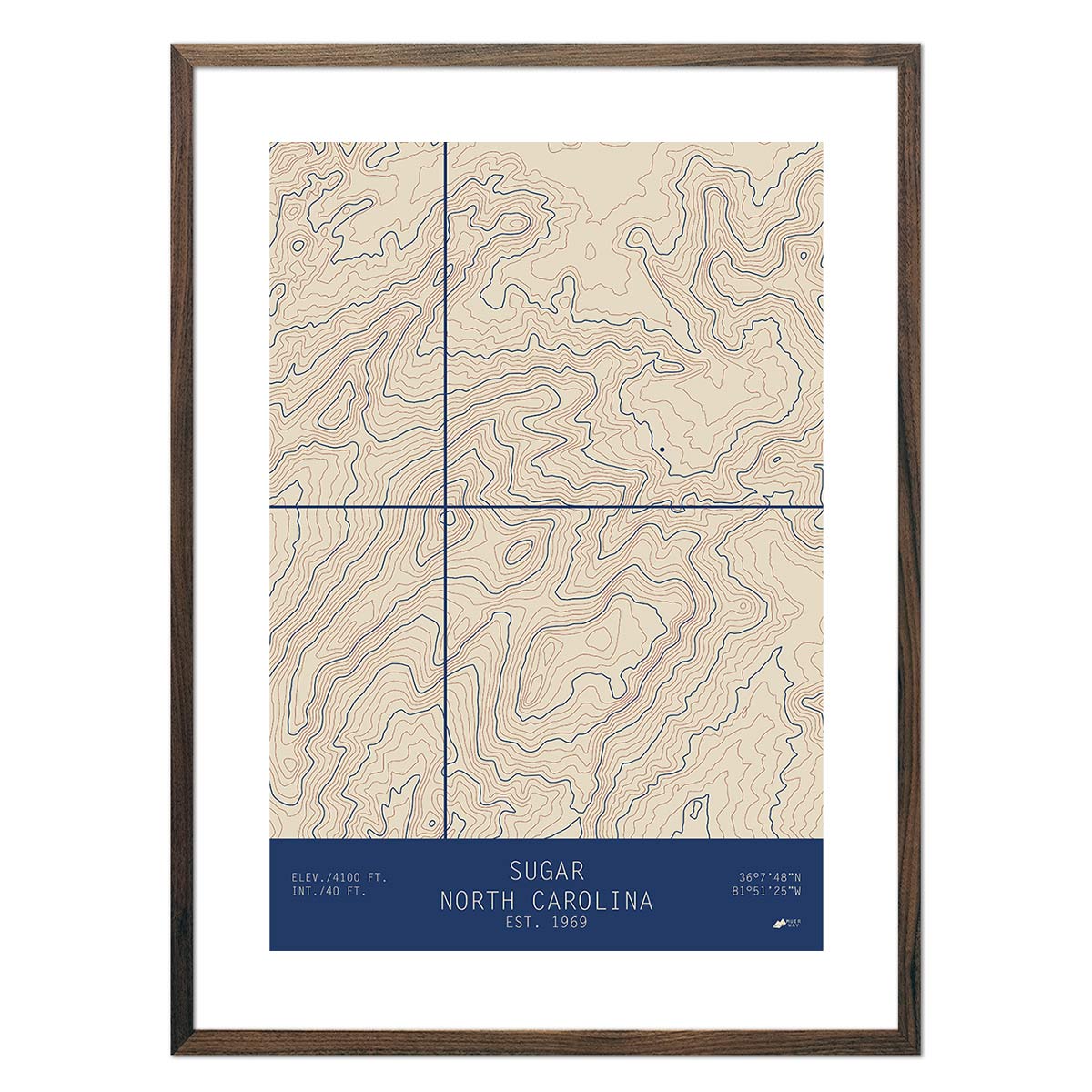 Sugar, North Carolina - Muir Way - TOPO Series