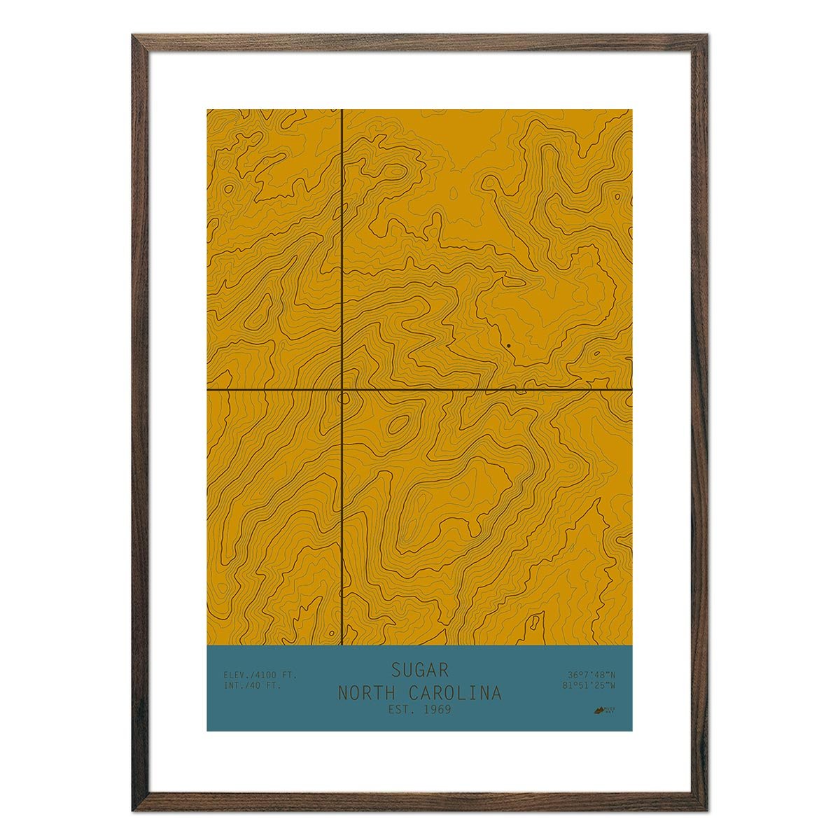 Sugar, North Carolina - Muir Way - TOPO Series