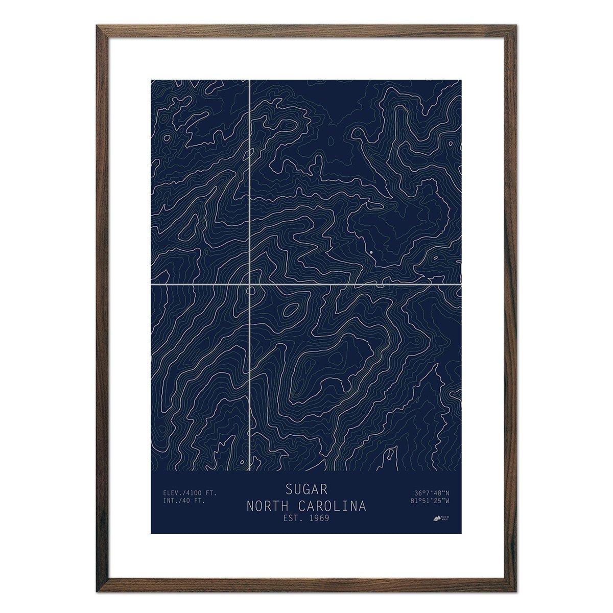 Sugar, North Carolina - Muir Way - TOPO Series