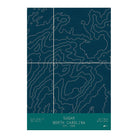 Sugar, North Carolina - Muir Way - TOPO Series