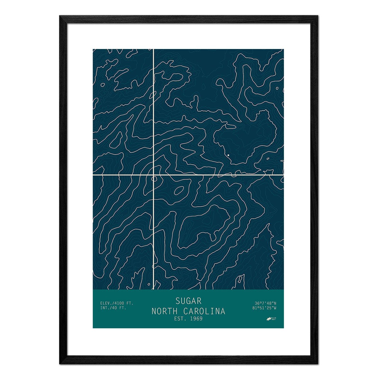 Sugar, North Carolina - Muir Way - TOPO Series