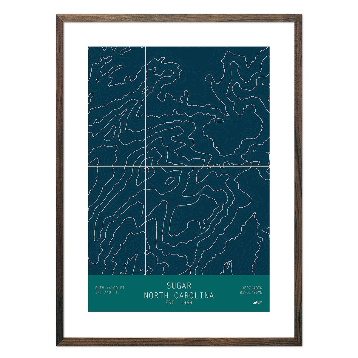 Sugar, North Carolina - Muir Way - TOPO Series