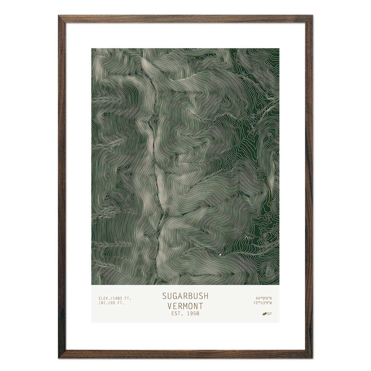 Sugarbush, Vermont - Muir Way - TOPO Series