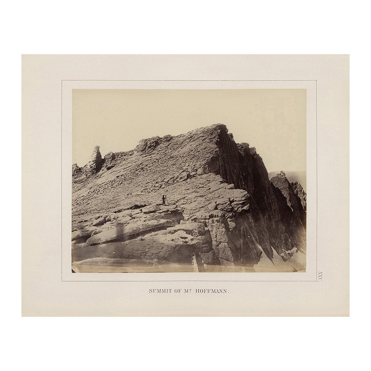 Summit of Mt. Hoffmann, Yosemite 1868 - Muir Way - Photograph