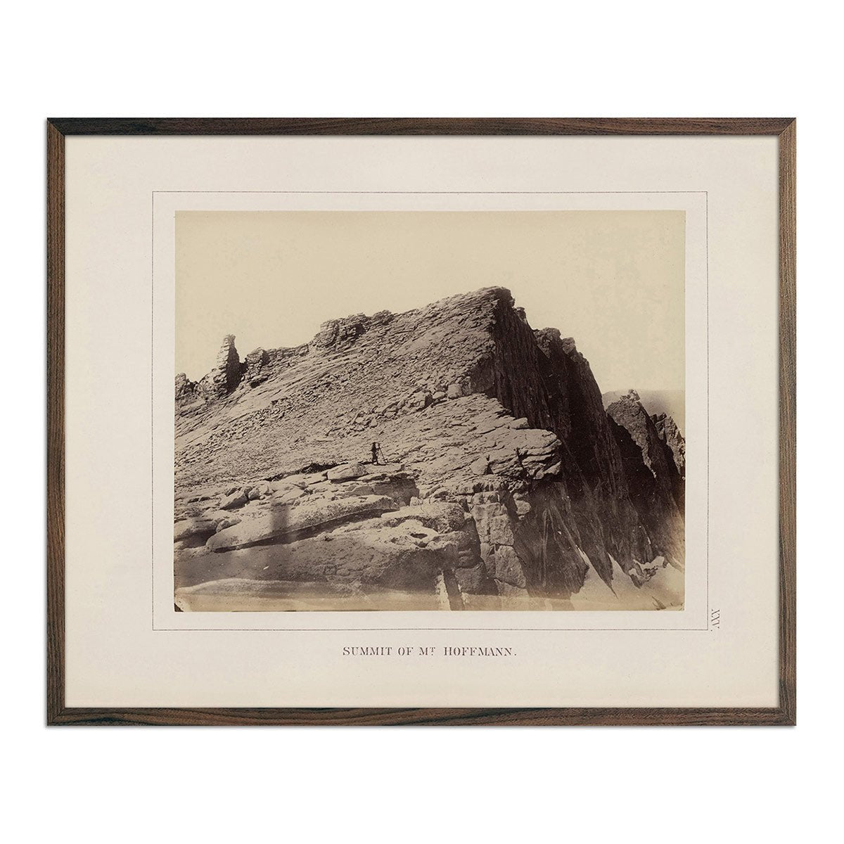 Summit of Mt. Hoffmann, Yosemite 1868 - Muir Way - Photograph
