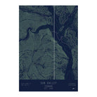 Sun Valley, Idaho - Muir Way - TOPO Series