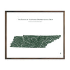 Tennessee Hydrological Map - Muir Way - Hydrology