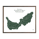 Tennessee Regional Hydrological Map - Muir Way - Hydrology
