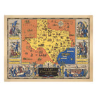 Texas Centennial Exposition 1936 Map - Muir Way - Vintage Map