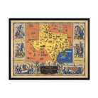 Texas Centennial Exposition 1936 Map - Muir Way - Vintage Map