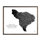Texas - Gulf Regional Hydrological Map - Muir Way - Hydrology