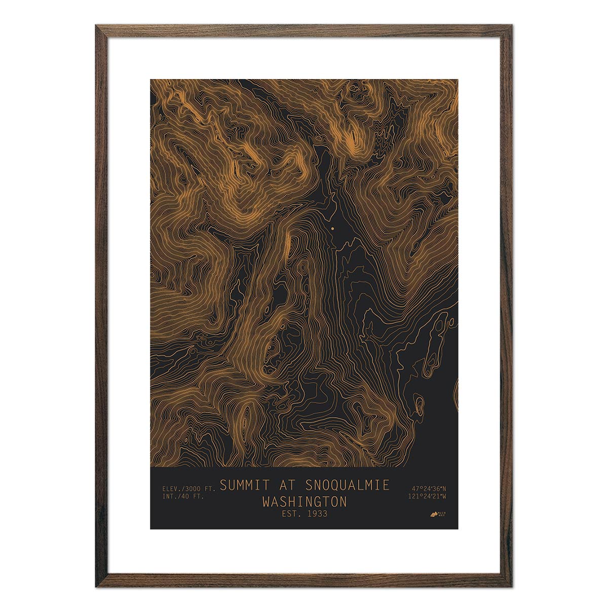 The Summit, Washington - Muir Way - TOPO Series