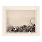 The Teton Range, South, Yellowstone 1873 - Muir Way - Photograph