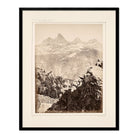 The Three Tetons, Mt. Hayden, Yellowstone 1873 - Muir Way - Photograph