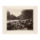 The Trail over the Rocks, Gallatin Canyon, Yellowstone 1873 - Muir Way - Photograph