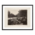 The Trail over the Rocks, Gallatin Canyon, Yellowstone 1873 - Muir Way - Photograph