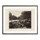 The Trail over the Rocks, Gallatin Canyon, Yellowstone 1873 - Muir Way - Photograph