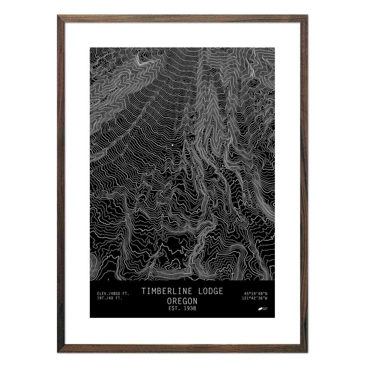 Timberline Lodge, Oregon - Muir Way - TOPO Series