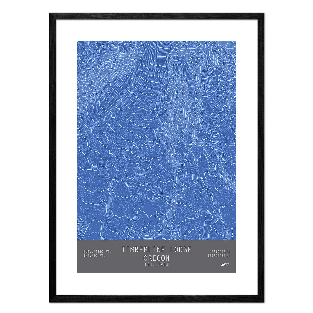 Timberline Lodge, Oregon - Muir Way - TOPO Series
