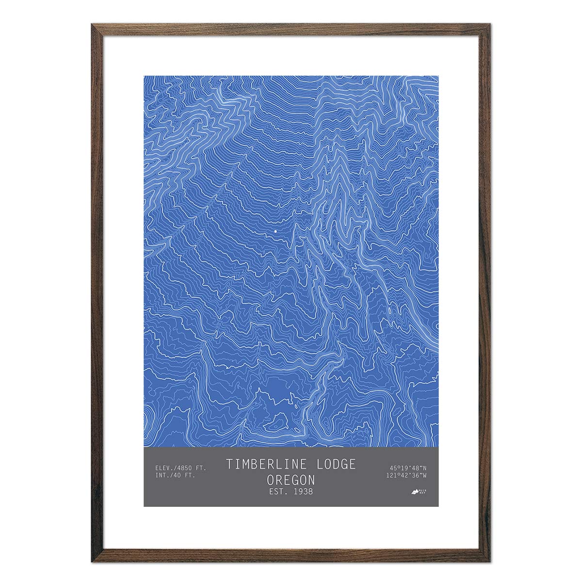 Timberline Lodge, Oregon - Muir Way - TOPO Series
