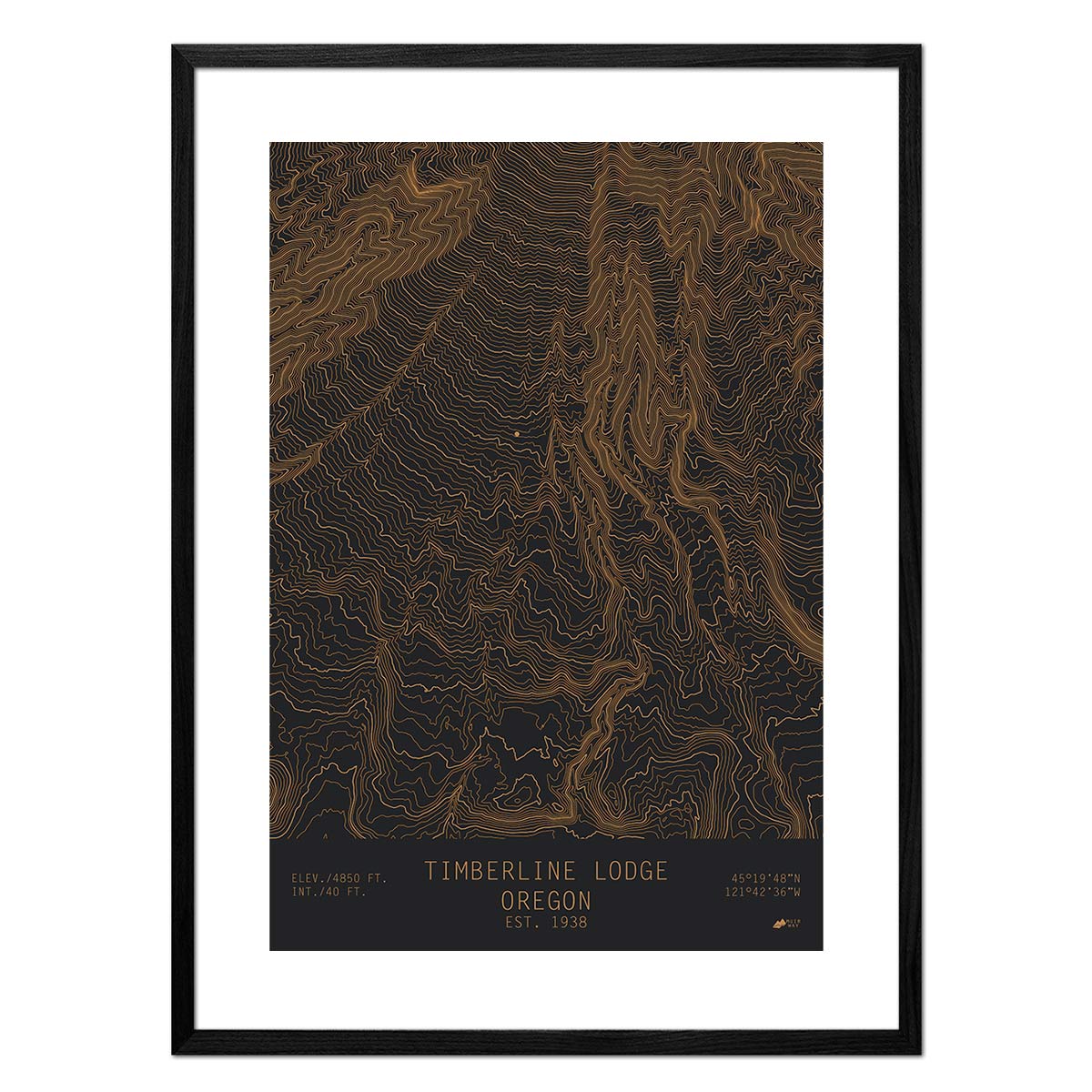 Timberline Lodge, Oregon - Muir Way - TOPO Series