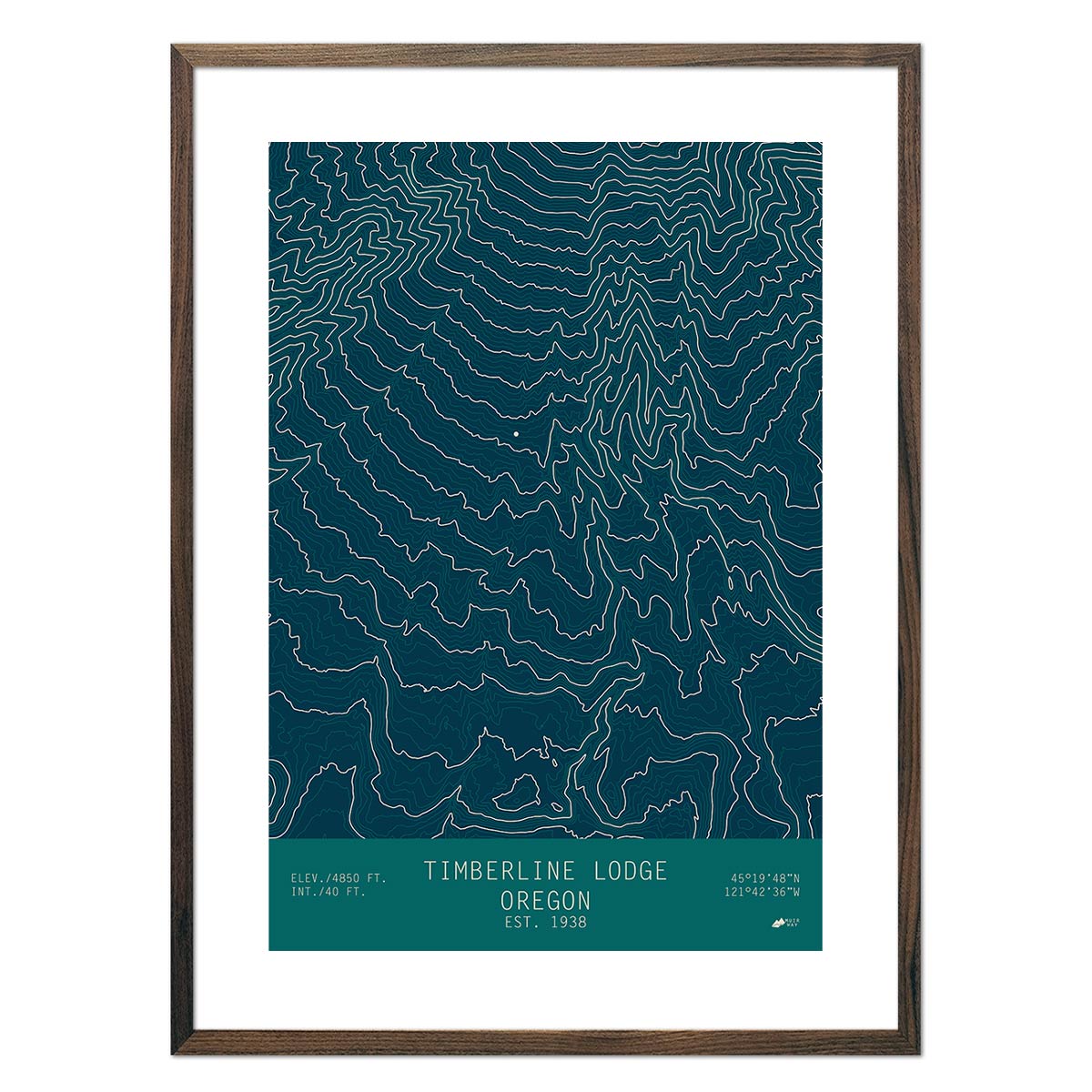 Timberline Lodge, Oregon - Muir Way - TOPO Series