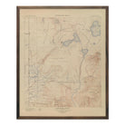Shoshone Section 1904 Yellowstone Topographic Map