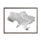 Ukraine Elevation Map - Muir Way -
