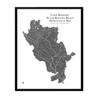 Upper Mississippi Regional Hydrological Map - Muir Way - Hydrology