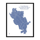 Upper Mississippi Regional Hydrological Map - Muir Way - Hydrology