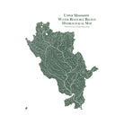 Upper Mississippi Regional Hydrological Map - Muir Way - Hydrology
