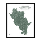 Upper Mississippi Regional Hydrological Map - Muir Way - Hydrology